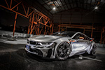 BMW i8 silver wrapping1