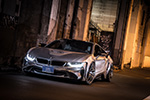 BMW i8 silver wrapping14
