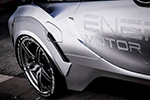 BMW i8 silver wrapping19