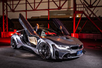 BMW i8 silver wrapping8